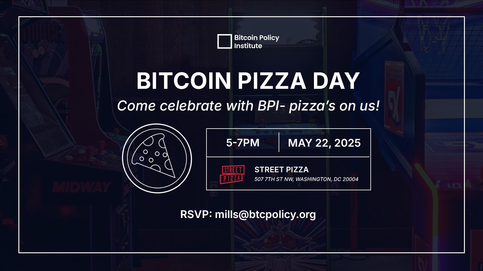 Bitcoin Pizza Day with BPI