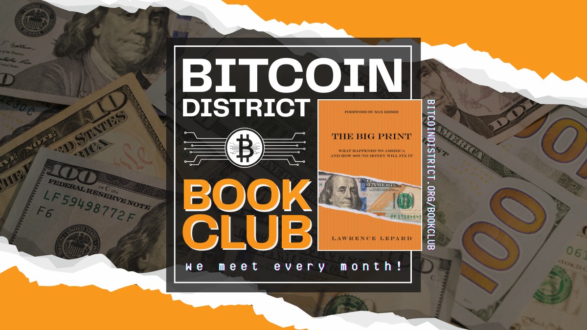 Book Club: The Big Print by Lawrence Lepard